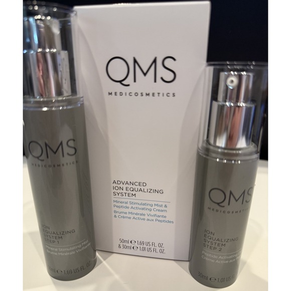QMS • Advanced Ion Equalizing System • Mineral Mist• Peptide Cream • Fine Lines - Picture 1 of 5